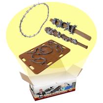 Conjunto de acessórios de arame farpado para bonecos de ação de luta livre Conjunto de acessórios de arame farpado para bonecos de ação de luta livre