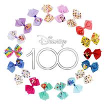 Conjunto de acessórios de cabelo LUV HER Disney 100th Anniversary 18 unidades Conjunto de acessórios de cabelo LUV HER Disney 100th Anniversary 18 unidades
