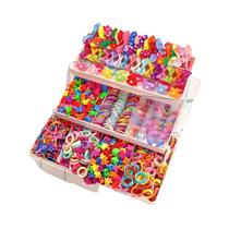 Conjunto De Acessórios De Cabelo Para Crianças 287-881PCS, Clips De Cabelo, Scrunchies, Clips De