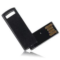 Conjunto de Acessórios de Computador com Pen Drive USB 2.0 de 4GB - Série Metal Preto