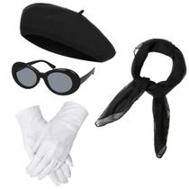 Conjunto de acessórios de fantasia BengPro com tema francês para festas femininas Conjunto de acessórios de fantasia BengPro com tema francês para festas femininas