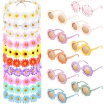 Conjunto de acessórios de fantasia Coume Groovy Retro Flower Kids Conjunto de acessórios de fantasia Coume Groovy Retro Flower Kids