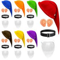 Conjunto de acessórios de fantasia Funtery Dwarf Halloween 28 peças