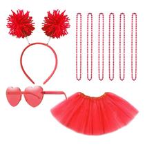 Conjunto de acessórios de fantasia Gionforsy Spirit Day Tutu Costume Conjunto de acessórios de fantasia Gionforsy Spirit Day Tutu Costume