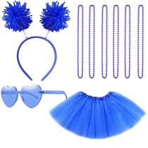 Conjunto de acessórios de fantasia Gionforsy Spirit Day Tutu Costume