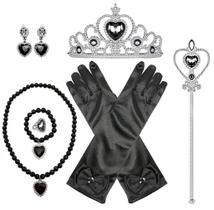 Conjunto de acessórios de fantasia Yosbabe Girls Wednesday Cosplay