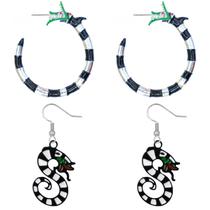 Conjunto de acessórios de fantasia ZKRYHB Beetle Snake Juice Earrings Conjunto de acessórios de fantasia ZKRYHB Beetle Snake Juice Earrings