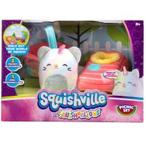Conjunto de acessórios de quarto de pelúcia Squishville Squishmallows Camilla Conjunto de acessórios de quarto de pelúcia Squishville Squishmallows Camilla