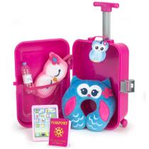 Conjunto de Acessórios de Viagem Sophia's Suitcase para Bonecas de 18"