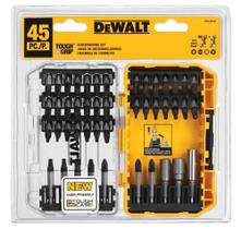 Conjunto de acessórios DEWALT Dw Tg 45 unidades Heavy-Grip Tower Fob Conjunto de acessórios DEWALT Dw Tg 45 unidades Heavy-Grip Tower Fob