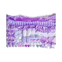 Conjunto De Acessórios DIY De Renda Rosa Com 67 Peças, Material De Renda Colorido E Bonito