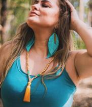 Conjunto de acessórios em missanga
