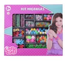 Conjunto de Acessórios - Kit Miçangas - My Little Girls - ST Import