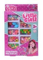 Conjunto de Acessórios - Mini Conjunto Miçangas - My Little Girls - ST Import Conjunto de Acessórios - Mini Conjunto Miçangas - My Little Girls - ST Import