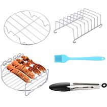Conjunto de Acessórios para Air Fryer - Compatível com GoWISE, COSORI, Philips e Ninja