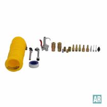 Conjunto De Acessórios Para Ar Comprimido 20 Peças - Lupus Conjunto De Acessórios Para Ar Comprimido 20 Peças - Lupus