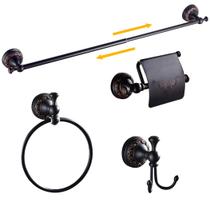 Conjunto de Acessórios para Banheiro WINCASE Bronze Envelhecido 4 Peças