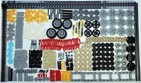 Conjunto de acessórios para blocos de construção SEEMEY 799 unidades STEM Parts Conjunto de acessórios para blocos de construção SEEMEY 799 unidades STEM Parts