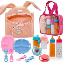 Conjunto de Acessórios para Boneca Bebê Linkyloop Magic Bottle 13 Peças