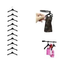Conjunto De Acessórios Para Bonecas De Meninas, Sapatos, Botas, Vestido, Bolsas, Coroa, Cabides,