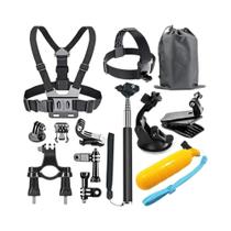 Conjunto De Acessórios Para Câmera De Ação GoPro Hero13 12 11 10 Xiaomi Yi Insta360 X4 X3 Com
