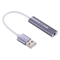 Conjunto de Acessórios para Computador com Placa de Som USB 7.1 - Áudio HiFi e Microfone