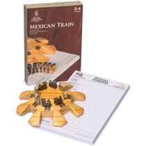 Conjunto de Acessórios para Dominó Mexican Train Yellow Mountain Imports Conjunto de Acessórios para Dominó Mexican Train Yellow Mountain Imports