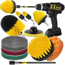 Conjunto de acessórios para escovas de perfuração Holikme 11 peças para limpeza