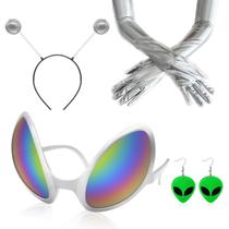 Conjunto de acessórios para fantasias GLGHMH Alien com antena marciana