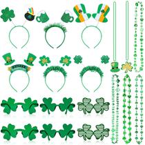 Conjunto de Acessórios para Festa Liliaafar 18 Peças para o Dia de São Patrício Conjunto de Acessórios para Festa Liliaafar 18 Peças para o Dia de São Patrício