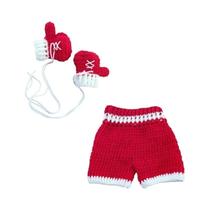 Conjunto De Acessórios Para Fotografia De Bebê Recém-Nascido Luvas De Crochê E Calças 2 Peças Conjunto De Acessórios Para Fotografia De Bebê Recém-Nascido Luvas De Crochê E Calças 2 Peças