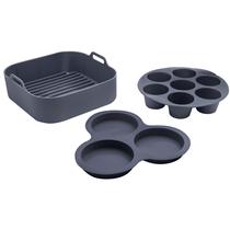 Conjunto de acessórios para fritadeiras Air Fryer Gourmia Silicone Liner Egg Bite
