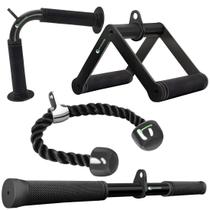 Conjunto de acessórios para máquinas de cabos LAT Pulldown para academia doméstica Conjunto de acessórios para máquinas de cabos LAT Pulldown para academia doméstica