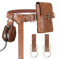 Conjunto de acessórios Renaissance Belt Pouch Medieval Viking Pirate