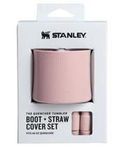 Conjunto de acessórios STANLEY Quencher Boot and Straw Cover Cap Pink