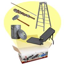 Conjunto de acessórios Starter para bonecos de ação da WWE Wrestling Conjunto de acessórios Starter para bonecos de ação da WWE Wrestling