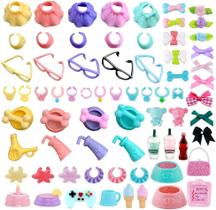 Conjunto de acessórios Tiny Pet Shop para cães e gatos lps (21 unidades) Conjunto de acessórios Tiny Pet Shop para cães e gatos lps (21 unidades)