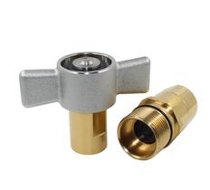 Conjunto de acopladores hidráulicos de desconexão rápida LSQ 1 NPT 3000 PSI Conjunto de acopladores hidráulicos de desconexão rápida LSQ 1 NPT 3000 PSI