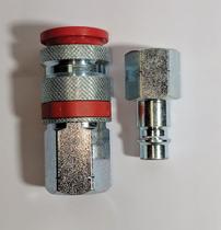 Conjunto de Acopladores RBL Products RBL-610 Rosca Fêmea NPT 1/4" Conjunto de Acopladores RBL Products RBL-610 Rosca Fêmea NPT 1/4"