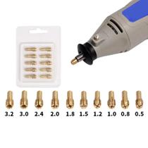 Conjunto De Adaptador De Mandris De Mini Broca 0,5 Mm-3,2 Mm Para Ferramenta Rotativa Elétrica