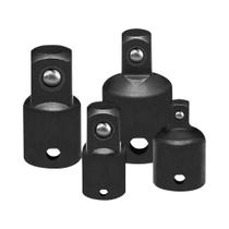 Conjunto De Adaptadores De Redução 4PCS 1/4 3/8 1/2 Polegada Para Chaves De Impacto Furadeiras