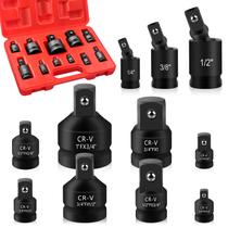 Conjunto de adaptadores de soquete de impacto Bornpye 11PCS CR-MO Steel