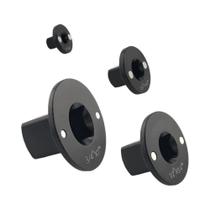 Conjunto De Adaptadores De Soquete De Impacto De 4 Peças De Perfil Baixo 3/8 Para 1/2 E 1/4 Para 3/8