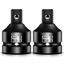 Conjunto de adaptadores de soquete MTO 1 fêmea para 3/4 macho Impact