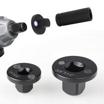 Conjunto de adaptadores de soquete UIOMLLE 1/4"-3/8" e 3/8"-1/2" Low Profile Conjunto de adaptadores de soquete UIOMLLE 1/4"-3/8" e 3/8"-1/2" Low Profile