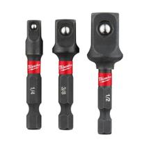 Conjunto de adaptadores Milwaukee 48-32-5033 1/4Hex 3 peças