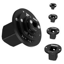 Conjunto de Adaptadores para Soquetes YHDD 4 Peças Perfil Baixo Magnético Conjunto de Adaptadores para Soquetes YHDD 4 Peças Perfil Baixo Magnético