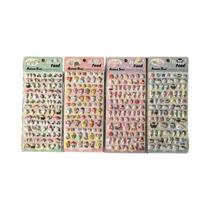 Conjunto De Adesivos 3D De Animais Adoráveis 4 Peças Para Planejadores, Artesanato, Cadernos, Loja