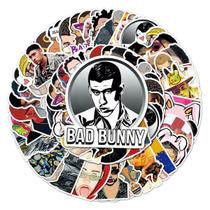 Conjunto de adesivos Anime Bads Bunnys Vinyl Cartoon 50 unidades para água