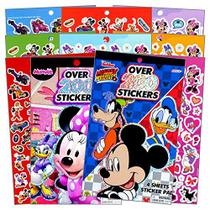 Conjunto de adesivos Disney Mickey Mouse e conjunto de adesivos Minnie Mouse (mais de 400 adesivos no total!)